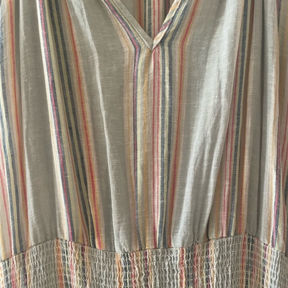 Rails Amellia Stripe Linen Midi Dress - Picture 7 of 8